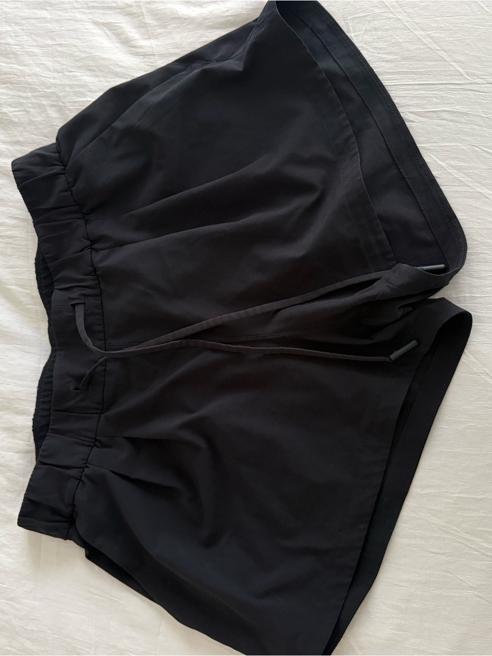lululemon athletica Black Women's Athletic Drawstring Shorts